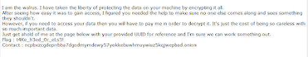 Crimson Walrus Ransomware, note, записка