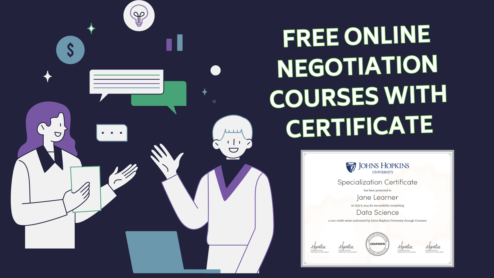 FREE ONLINE NEGOTIATION COURSES WITH CERTIFICATE