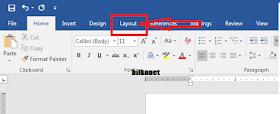 Cara Mengatur Margin Pada Microsot Word - Langkah 1