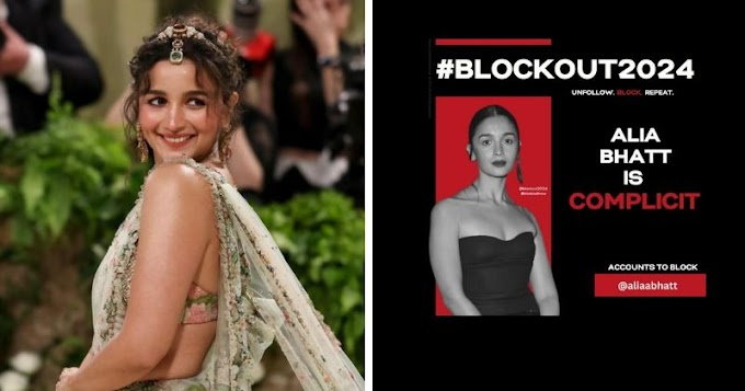 Silence on Ongoing Israeli Attacks in Gaza, Alia Bhatt Included in 'Blockout List'