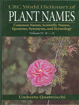 CRC World Dictionary of Plant Names - Umberto Quattrocchi?