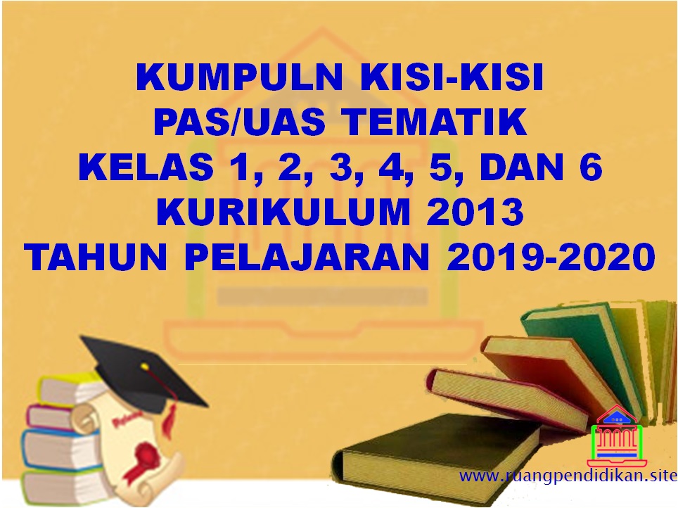 kisi-kisi soal pas tematik kurikulum 2013