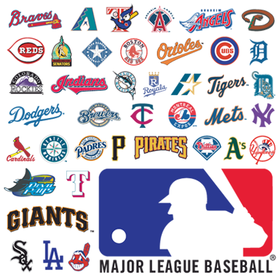 Logo Design on Vector Designs  Major League Baseball Logos