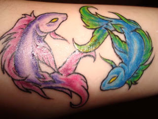 Zodiak Tattoos Gallery - Pisces Tattoo