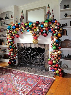 Christmas Fireplace Decorations