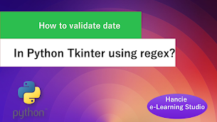 How to validate date in Python Tkinter using regex? - Responsive Blogger Template