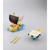 Bandai TRAFALGAR LAW'S SUBMARINE ONE PIECE GRAND SHIP COLLECTION Color Guide & Paint Conversion Chart 