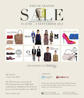 Designer Spring/Summer 2012 End-of-Season Sale