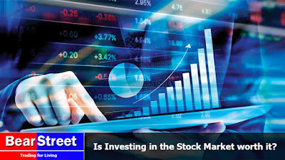 stock market trading floor in Lucknow