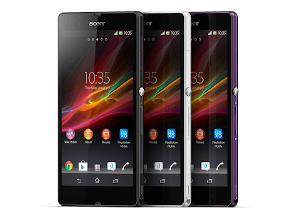 Spesifikasi Lengkap Sony Xperia Z dan ZL