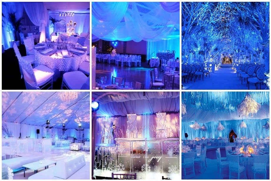 thing that Kristy wanted was to have a Winter Wonderland Themed wedding