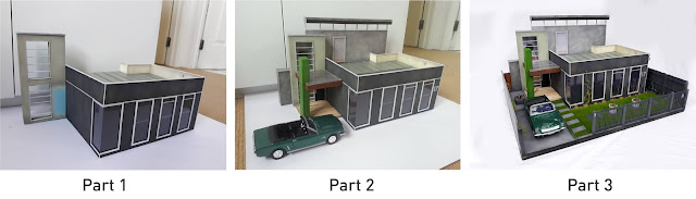 How to scratch build a scale model house - Part 3