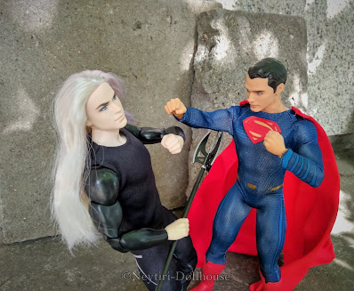 Mattel Ken doll DC Superman Faraway Forest King of the Crystal Cave heroes