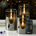 Flameless candles with remote control feature