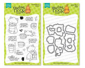 Newton Loves Coffee Stamp Set by Newton's Nook Designs #newtonsnook 