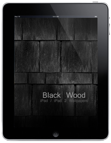 Black Wood iPad iPad 2 Wallpapers