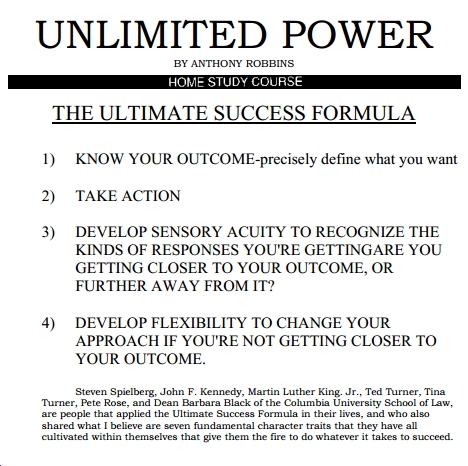 unlimited power anthony robbins pdf free download