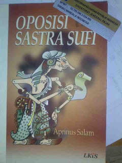 Jual Buku Oposisi Sastra Sufi, Penulis: Aprinus Salam