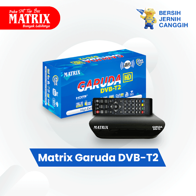 Rekomendasi Set Top Box Matrix Garuda DVB T2