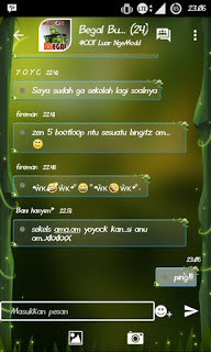 BBM MOD FOREST THEME APK Terbaru