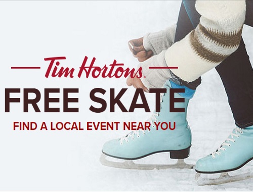 Tim Hortons Free Skate Schedule