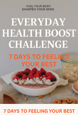 Join the free 7-Day Everyday Health Challenge! Small daily actions to boost energy, improve wellness, and jumpstart healthy habits in one week