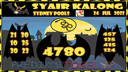 Prediksi Sydney Kalong Keramat Rabu 24-Agt-2022