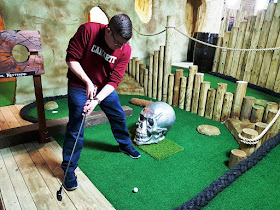 Pirates Cove Adventure Golf course at the New York Thunderbowl in Kettering