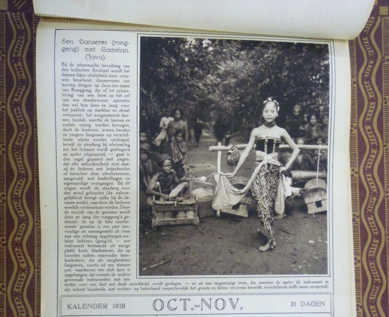 Koleksi Tempo Doeloe: Kalender kuno th.1918 Indonesia di 