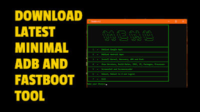 ADB & Fastboot + 1.0.6 Toolkit Download Free Tool