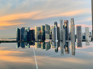 Infinity pool, JW Marriott Singapore Beach Road, 2021