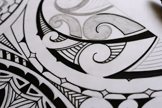 how to draw a maori tattoo design