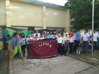 Taller de Teatro Fejoven en la U.E.B Monte Rivas