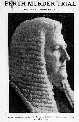 Lord Chief Justice Aitchison presided over the trial of John McGuigan for the Cuddies Strip crimes in Perth 1935