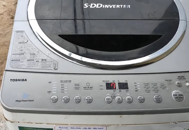 Lỗi EC5 máy giặt Toshiba
