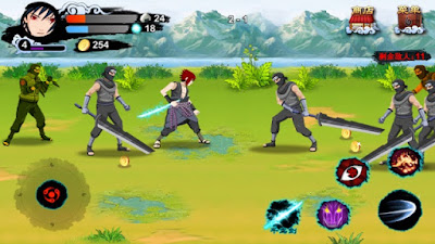 Sasuke Battle RPG MOD Skills Game APK v1.1.0 for Android