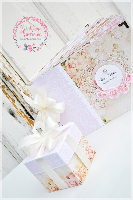 album ślubny handmade