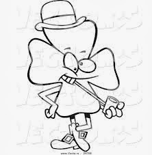 Shamrock Coloring Pages 9