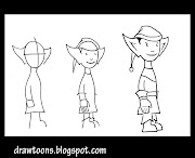 How to draw a Chrismas elf. Cartoon art drawing tips on how to draw a .
