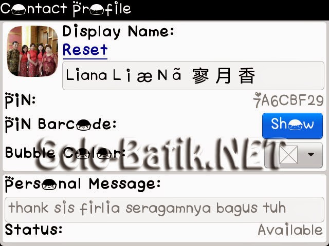 Testimoni review pembeli toko solo-batik