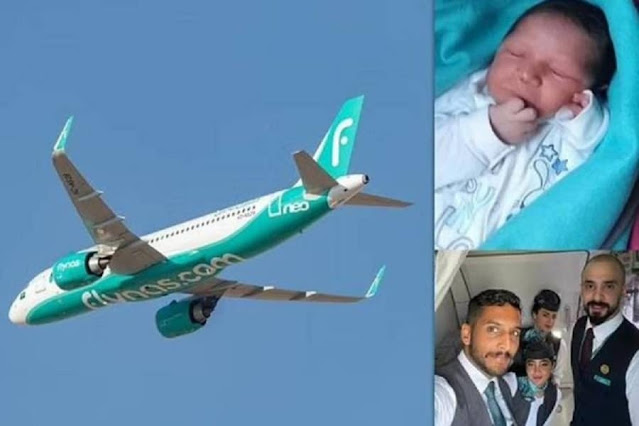 Flynas flight landed in Cairo with an additional passenger, after a baby born Midair - Saudi-Expatriates.com