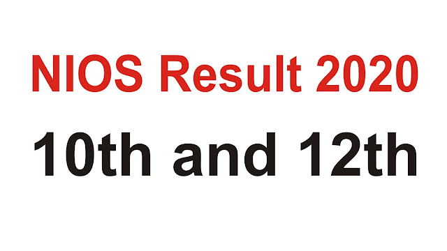 nios result 2020; nios result; nios result 10th and 12th