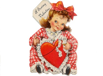sewing valentine