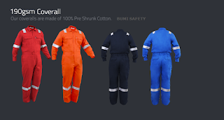 Cotton Coverall with reflect6ive