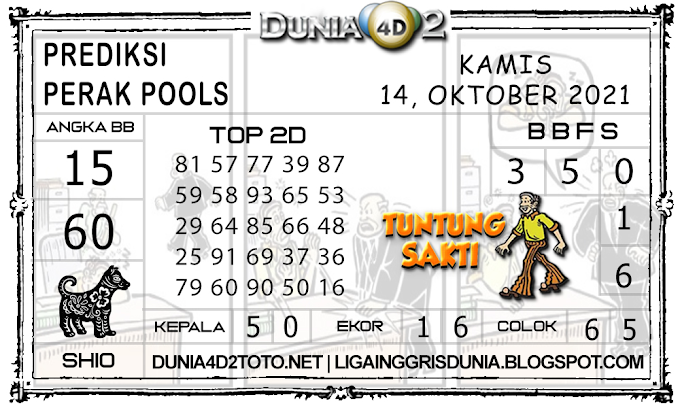 Prediksi Togel PERAK DUNIA4D2 14 OKTOBER 2021