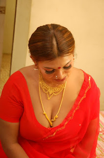 south-actress-red-hot-saree