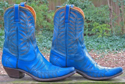 Blue Girls Shoes on The Crowd S Vintage Cowboy Boots And Such  Acme Custom Cowgirl Boots