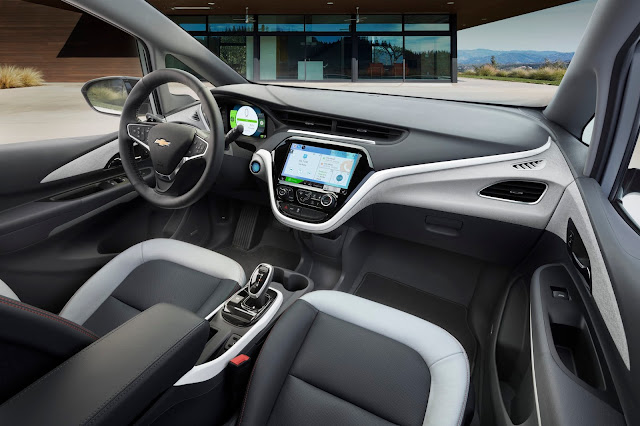 Interior view of 2019 Chevrolet Bolt EV