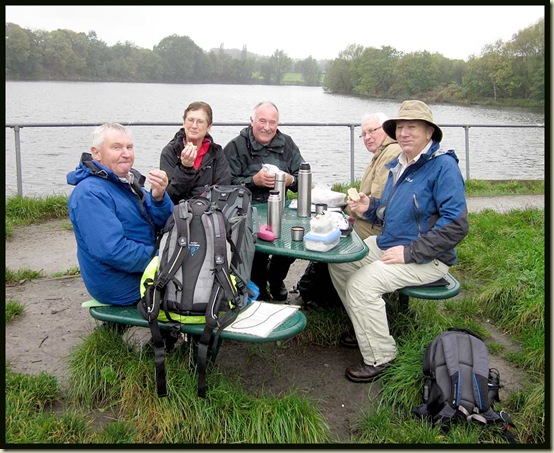 Lunch by Carr Mill Dam