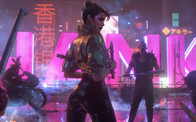 Cyberpunk Chinese Kungfu